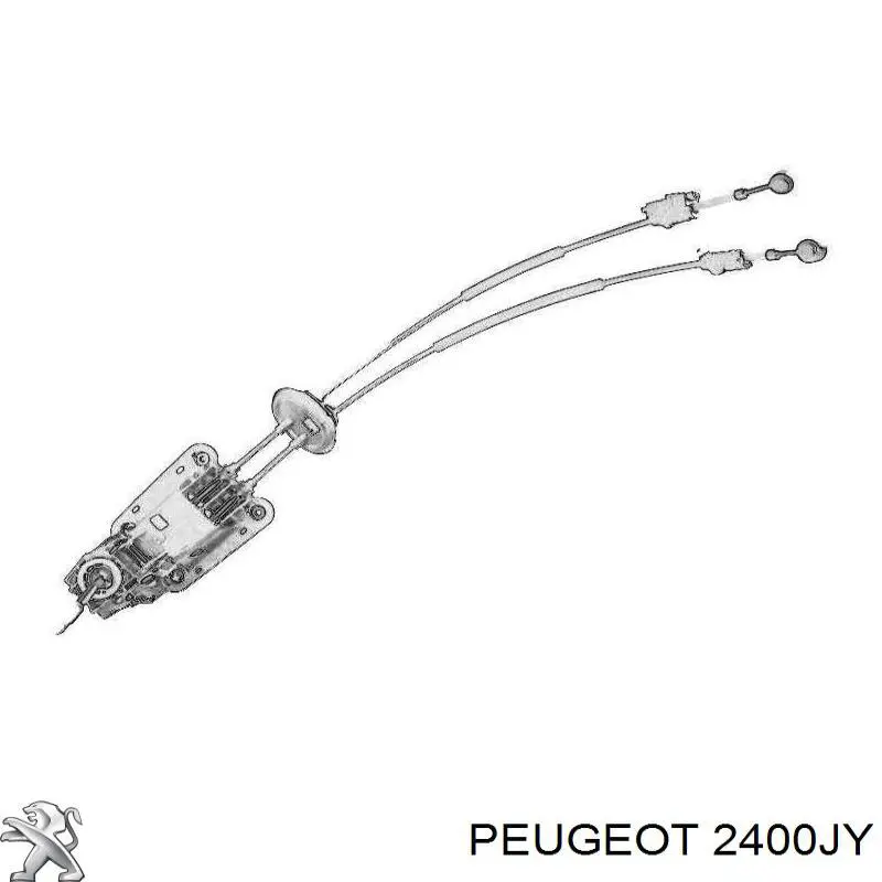 2400JY Peugeot/Citroen Mechanizm zmiany biegów (cięgno)