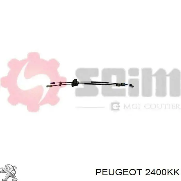 Mechanizm zmiany biegów (cięgno) Peugeot/Citroen 2400KK cena, od 97,05 USD