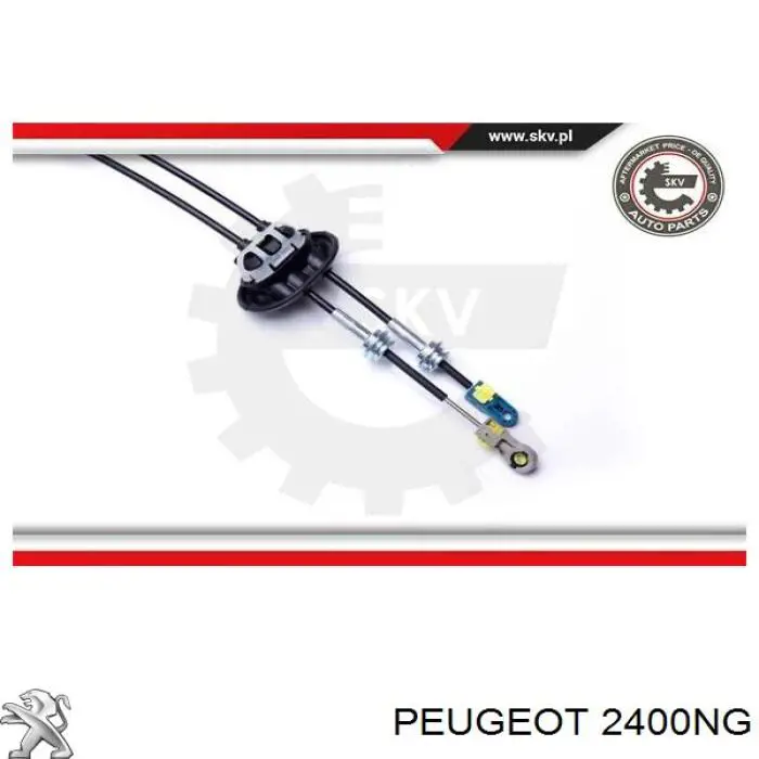 2400NG Peugeot/Citroen Mechanizm zmiany biegów (cięgno)