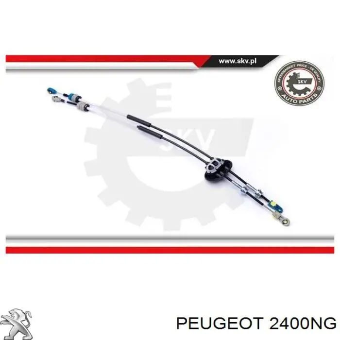 Mechanizm zmiany biegów (cięgno) Peugeot/Citroen 2400NG cena, od 109,36 USD