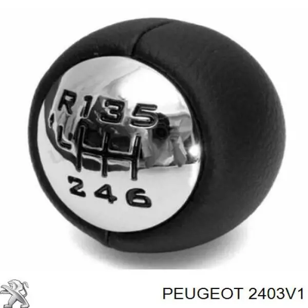 2403V1 Peugeot/Citroen Rękojeść dźwigni biegów