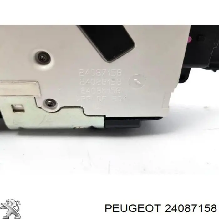  Zamek drzwi przednich lewych Peugeot 207 