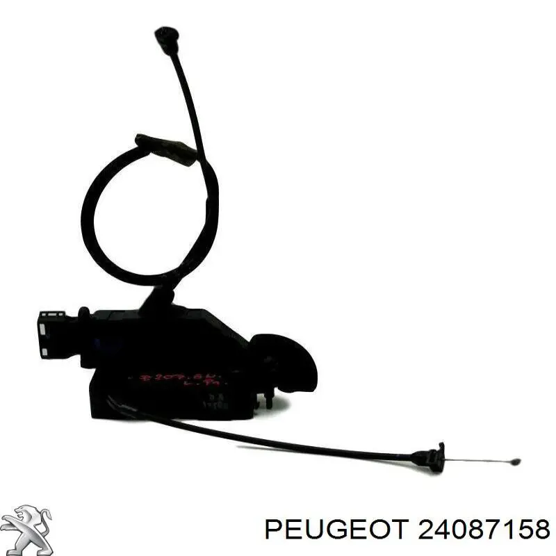 Zamek drzwi przednich lewych do Peugeot 207  WA, WC