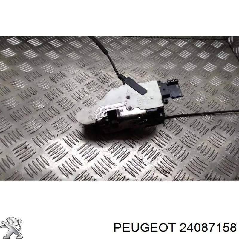 Zamek drzwi przednich lewych do Peugeot 207  WA, WC
