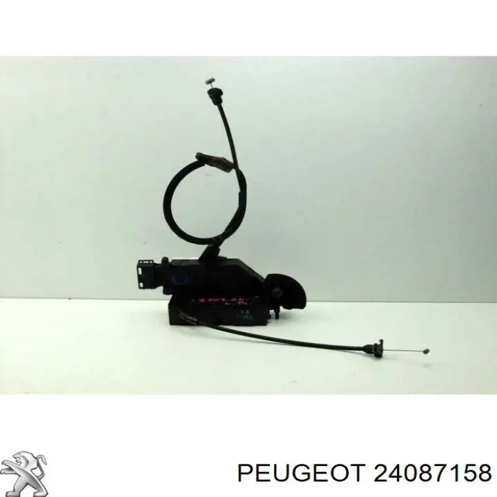 Zamek drzwi przednich lewych Peugeot 207 