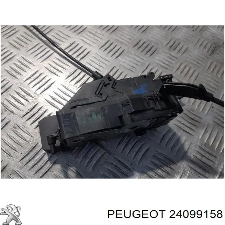 Zamek drzwi tylnych prawych 24099158 Peugeot/Citroen