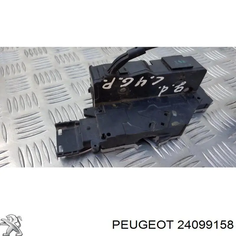Do koszyka 24099158 Peugeot/Citroen Zamek drzwi tylnych prawych