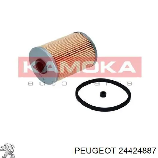 24424887 Peugeot/Citroen Obudowa filtra paliwa