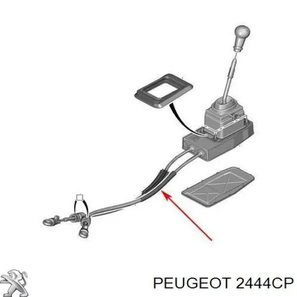 Linka zmiany biegów Peugeot/Citroen 2444CP cena, od 42,89 USD
