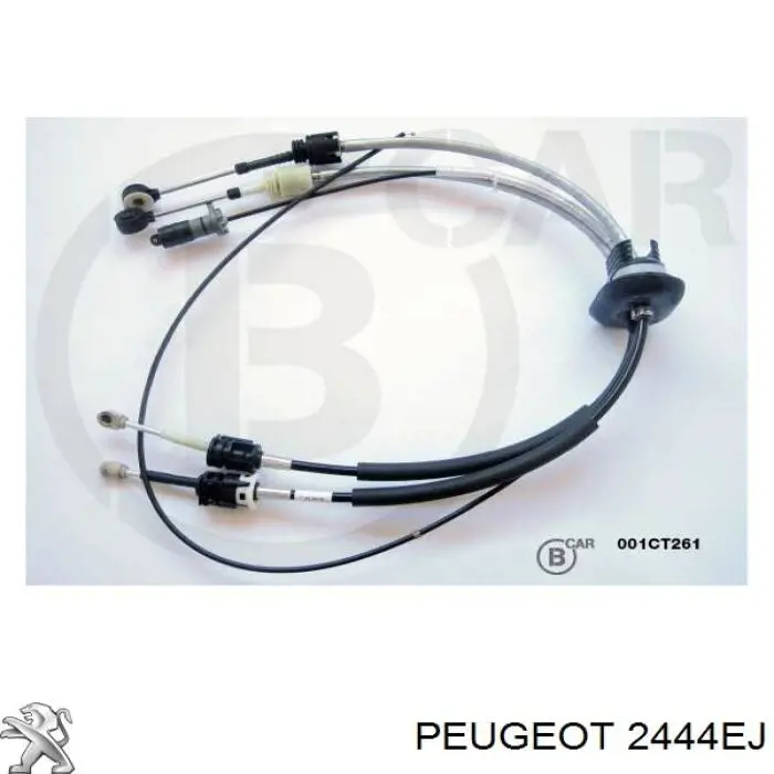 2444EJ Peugeot/Citroen Linka dźwigni zmiany biegów podwójna