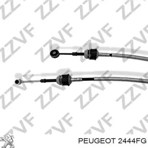 Do koszyka 2444FG Peugeot/Citroen Linka dźwigni zmiany biegów podwójna