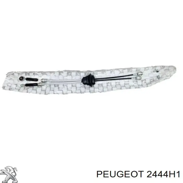 Linka dźwigni zmiany biegów podwójna 2444H1 Peugeot/Citroen
