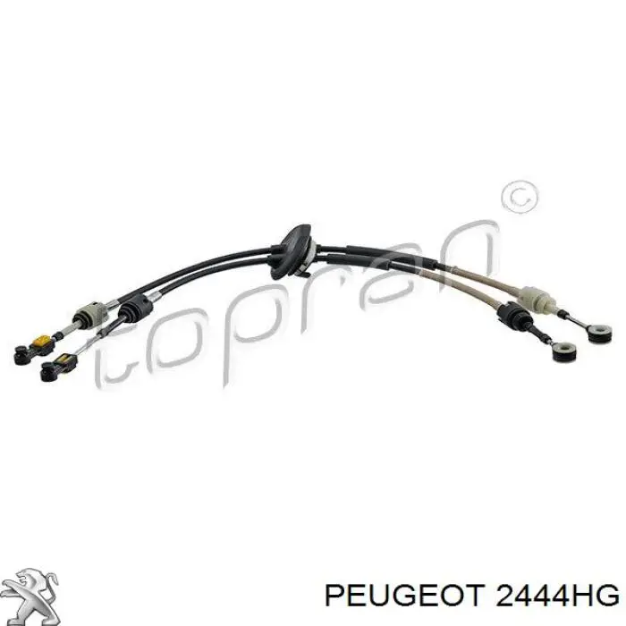 2444HG Peugeot/Citroen Linka dźwigni zmiany biegów podwójna
