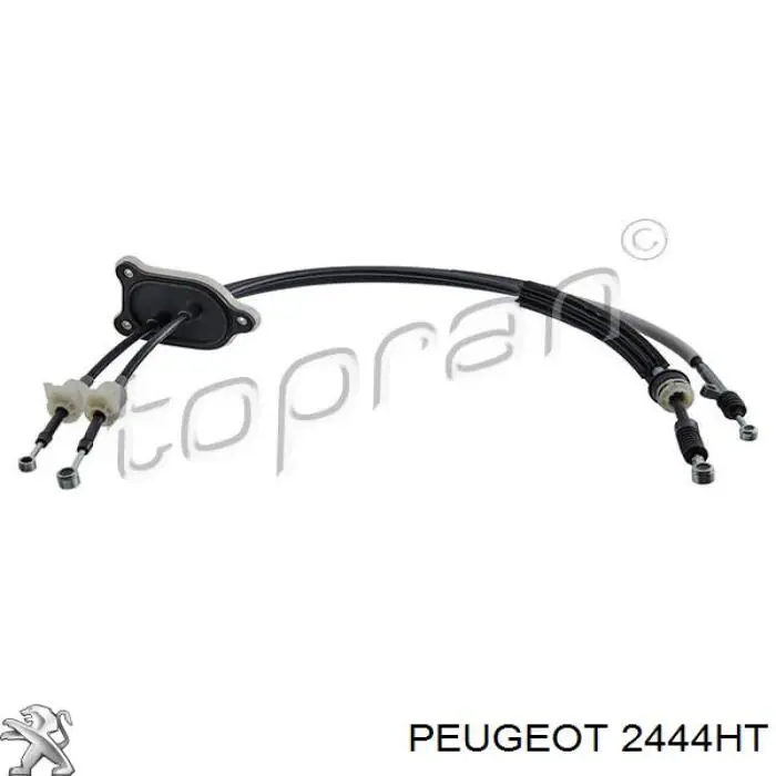 2444HT Peugeot/Citroen Linka dźwigni zmiany biegów podwójna
