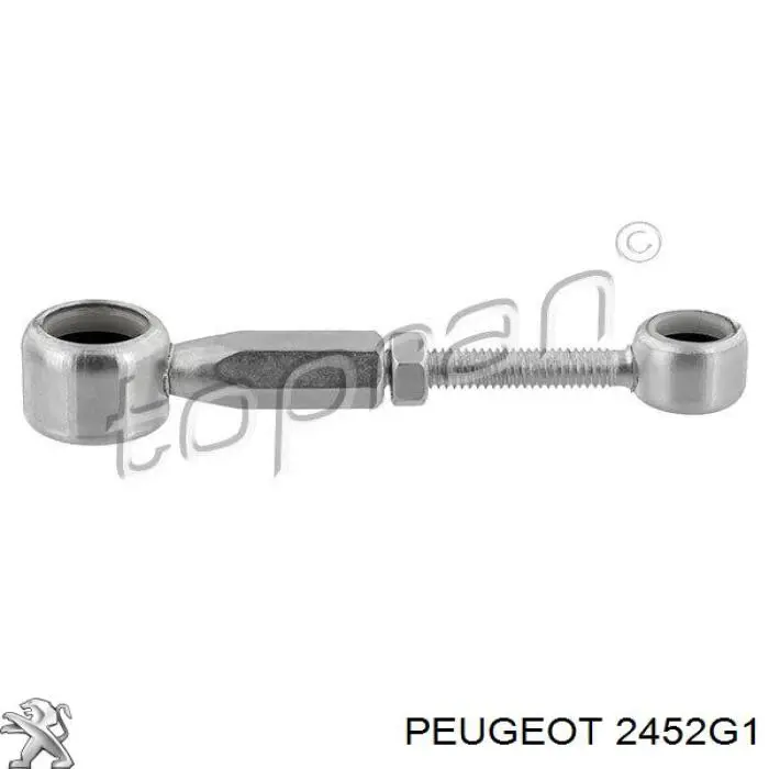 Mechanizm - cięgno zmiany biegów Peugeot/Citroen 2452G1 cena, od 9,60 USD