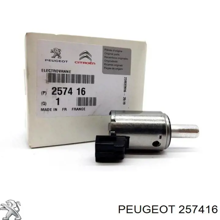 Solenoid automatycznej skrzyni biegów 257416 Peugeot/Citroen