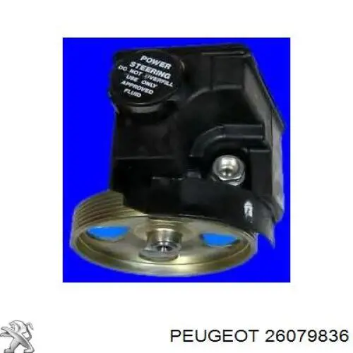 Pompa wspomagania hydraulicznego kierownicy Peugeot/Citroen 26079836 cena, od 139,07 USD