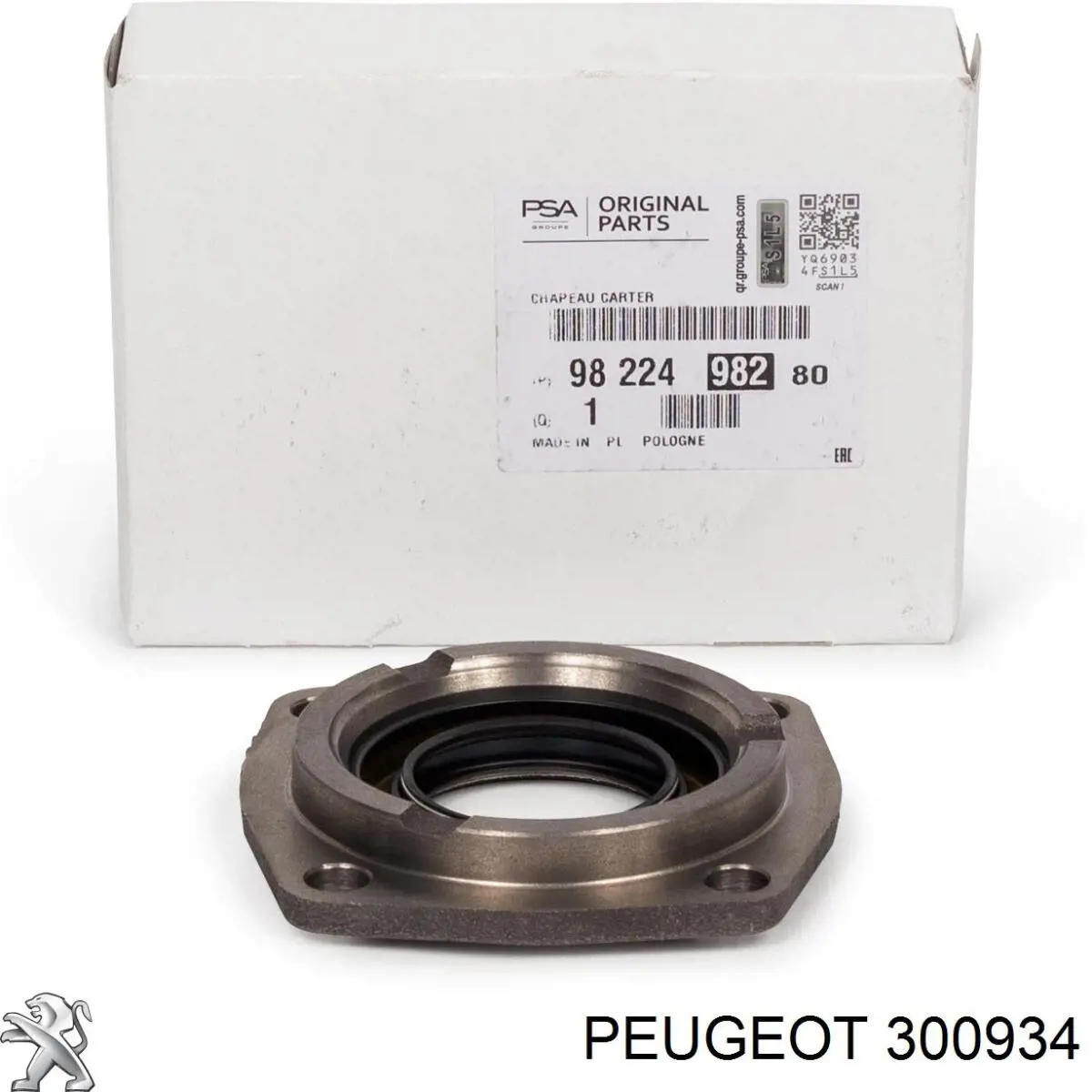 300934 Peugeot/Citroen Uszczelniacz półosi lewej mostu przedniego