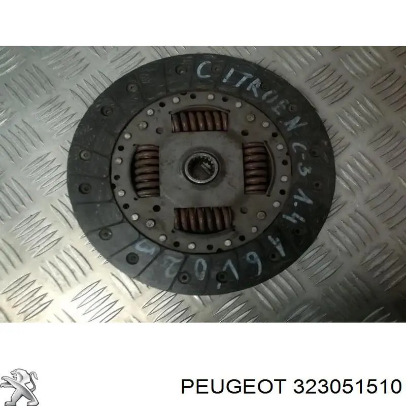 2055T8 Peugeot/Citroen Tarcza sprzęgła