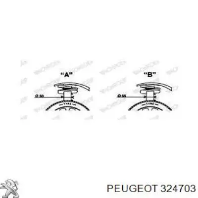 Do koszyka 324703 Peugeot/Citroen Łożysko podwieszane wału Cardana