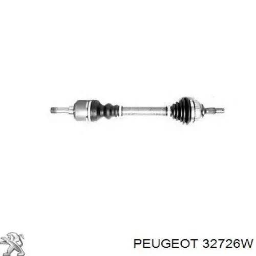32726W Peugeot/Citroen Półoś napędowa przednia lewa
