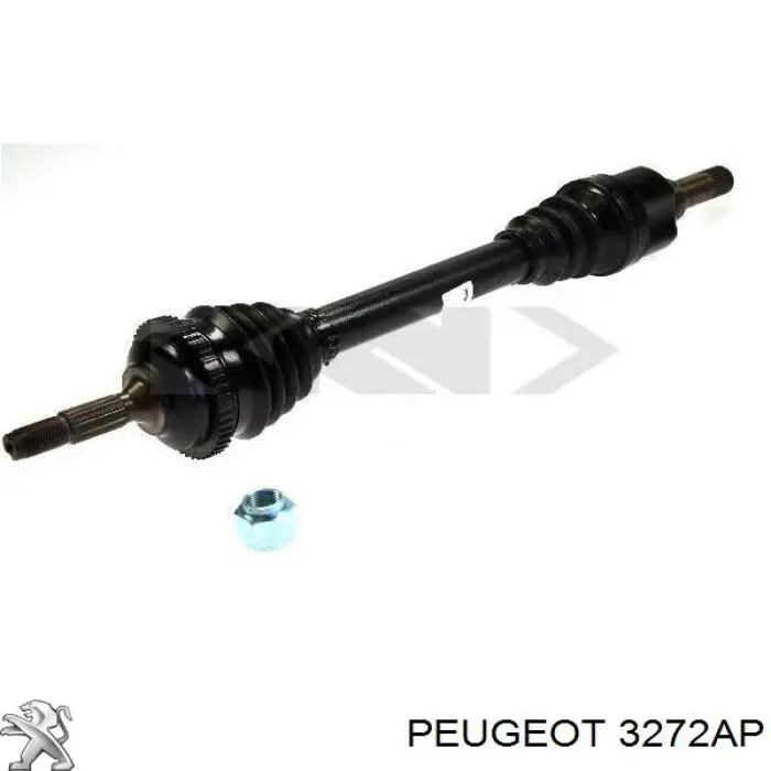 Do koszyka 3272AP Peugeot/Citroen Półoś napędowa przednia lewa
