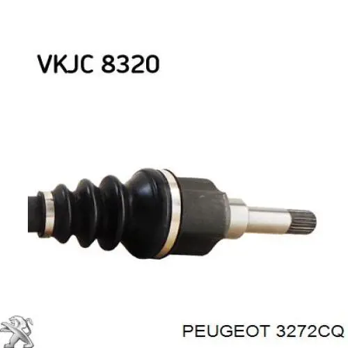 Półoś napędowa przednia lewa Peugeot/Citroen 3272CQ cena, od 68,10 USD