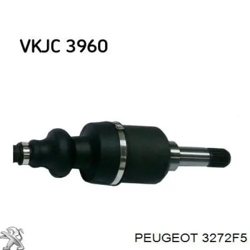 Do koszyka 3272F5 Peugeot/Citroen Półoś napędowa przednia lewa