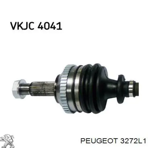 Do koszyka 3272L1 Peugeot/Citroen Półoś napędowa przednia lewa