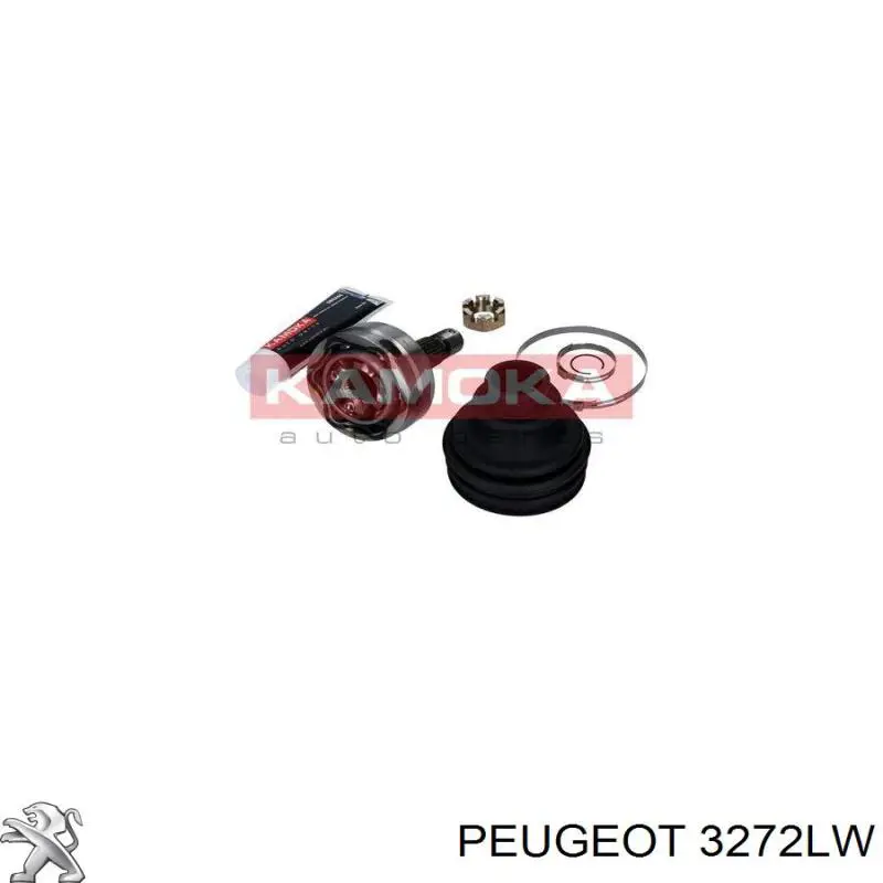 Do koszyka 3272LW Peugeot/Citroen Półoś napędowa przednia lewa