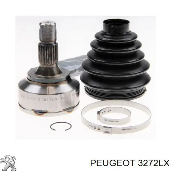 3272LX Peugeot/Citroen Półoś napędowa przednia lewa