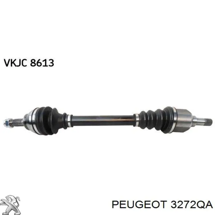 Półoś napędowa przednia lewa Peugeot/Citroen 3272QA cena, od 90,10 USD
