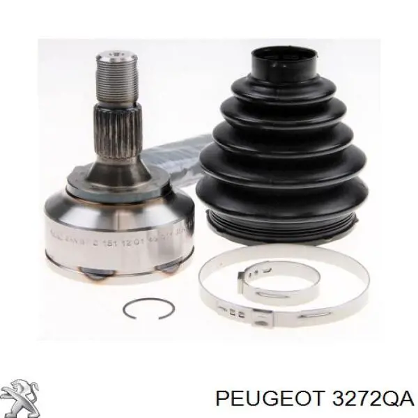 Półoś napędowa przednia lewa 3272QA Peugeot/Citroen