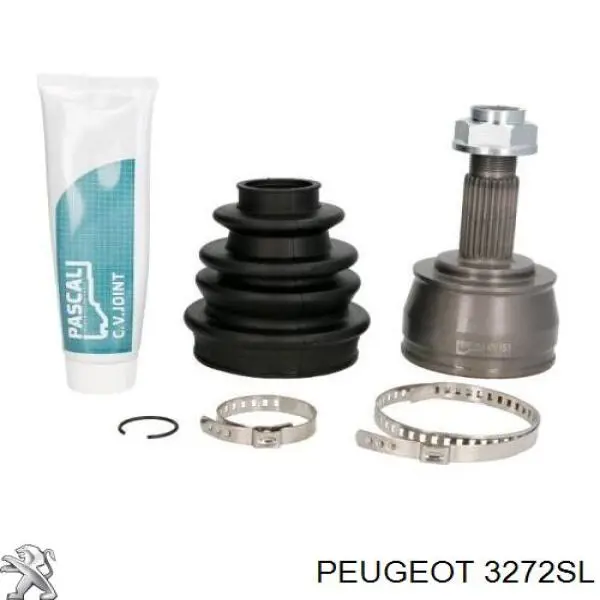 Półoś napędowa przednia lewa Peugeot/Citroen 3272SL cena, od 110,35 USD