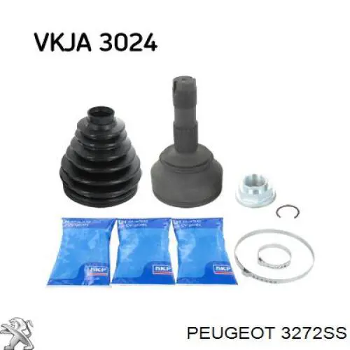 3272SS Peugeot/Citroen Półoś napędowa przednia lewa