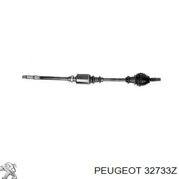Półoś napędowa przednia prawa Peugeot/Citroen 32736E cena, od 58,03 USD