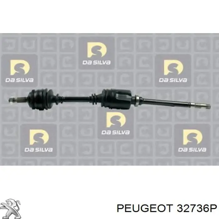 Półoś napędowa przednia prawa do Peugeot 605  6B