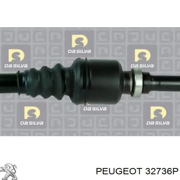Do koszyka Półoś napędowa przednia prawa Peugeot 605  6B