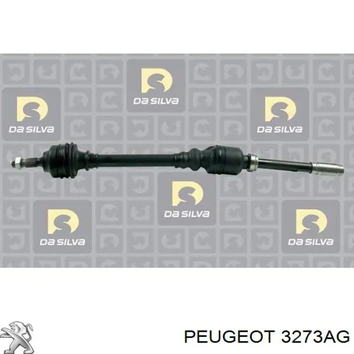 Półoś napędowa przednia prawa Peugeot/Citroen 3273AG cena, od 80,02 USD