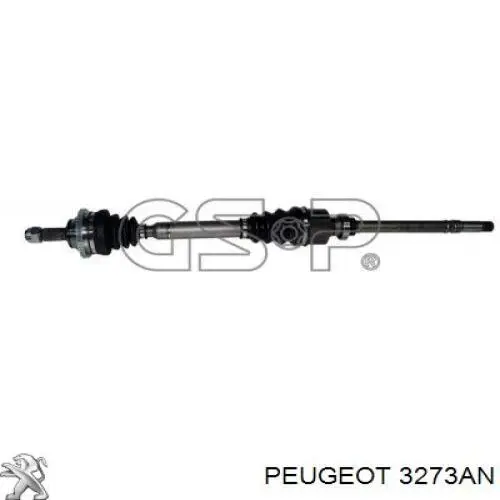 3273AN Peugeot/Citroen Półoś napędowa przednia prawa