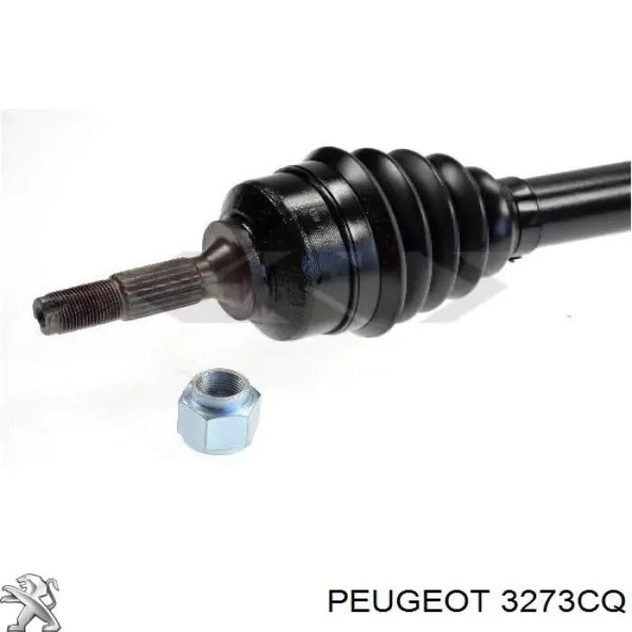 Półoś napędowa przednia prawa Peugeot/Citroen 3273CQ cena, od 59,59 USD