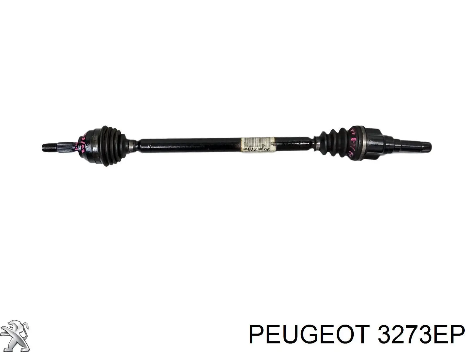 Półoś napędowa przednia prawa Peugeot/Citroen 3273EP cena, od 59,59 USD