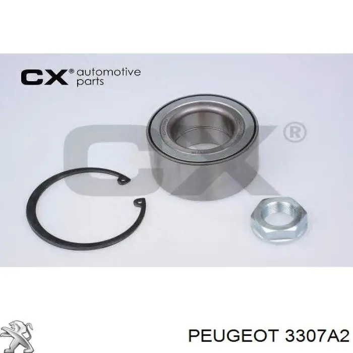 3307A2 Peugeot/Citroen Piasta przednia