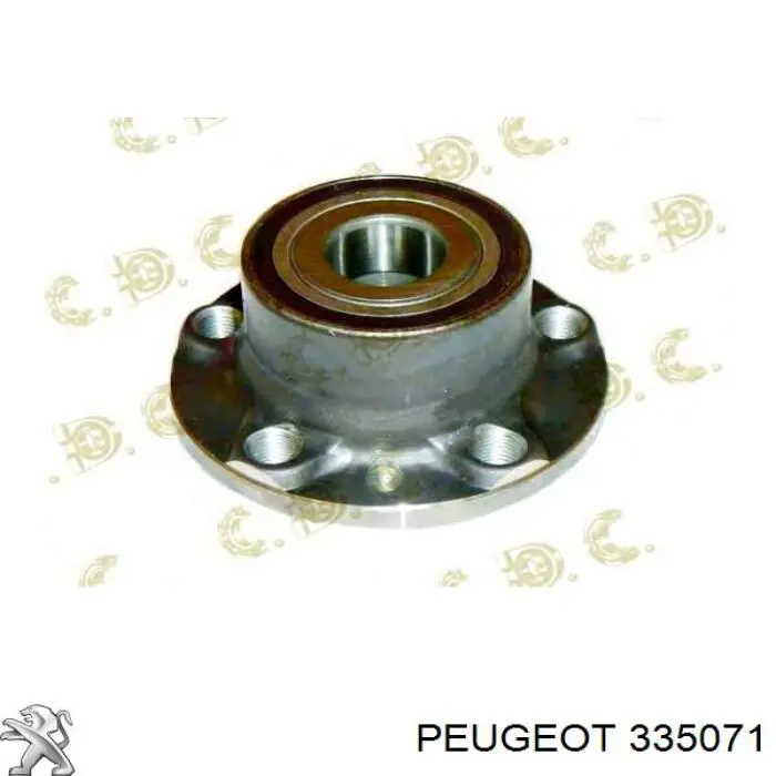Piasta tylna Peugeot/Citroen 335071 cena, od 58,46 USD