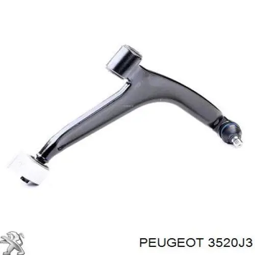 Wahacz zawieszenia przedniego dolny lewy Peugeot/Citroen 3520J3 cena, od 60,89 USD