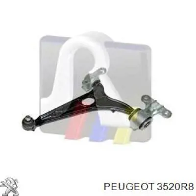 Wahacz zawieszenia przedniego dolny lewy Peugeot/Citroen 3520R8 cena, od 71,01 USD