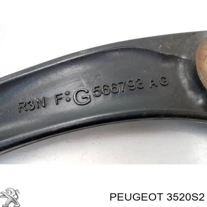 Do koszyka 3520S2 Peugeot/Citroen Wahacz zawieszenia przedniego dolny lewy