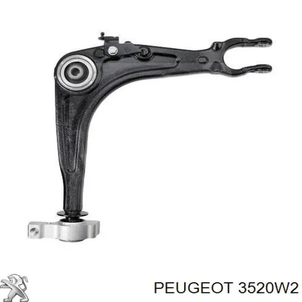 Wahacz zawieszenia przedniego dolny lewy Peugeot/Citroen 3520W2 cena, od 93,64 USD