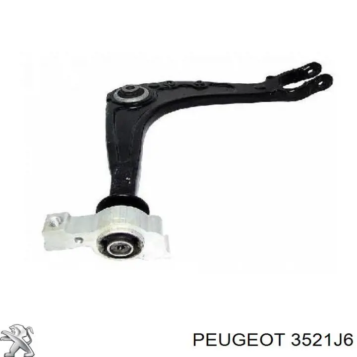 3521J6 Peugeot/Citroen Wahacz zawieszenia przedniego dolny prawy