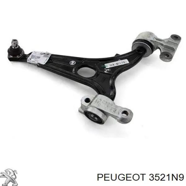 Wahacz zawieszenia przedniego dolny prawy Peugeot/Citroen 3521N9 cena, od 79,96 USD